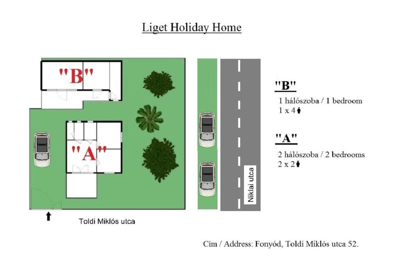 Liget Holiday Home Fonyód Eksteriør bilde