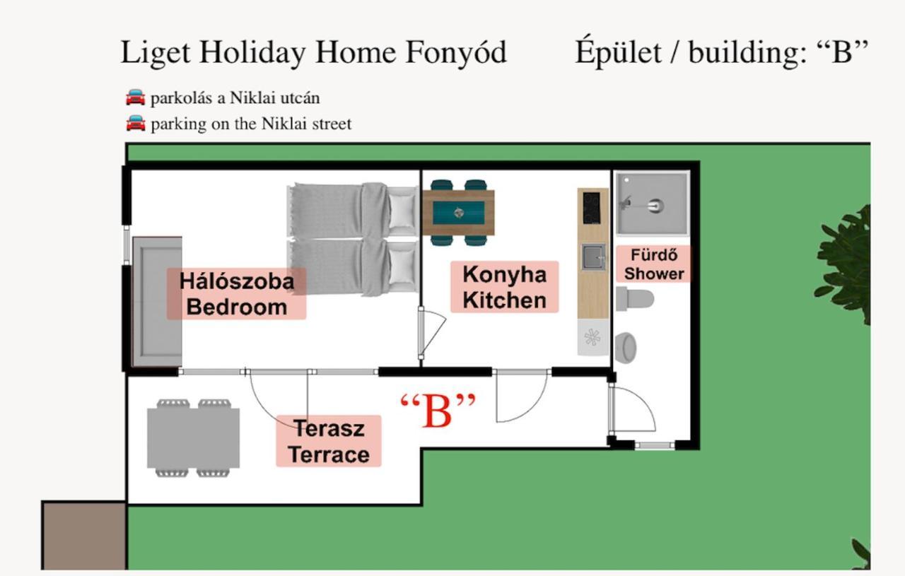 Liget Holiday Home Fonyód Eksteriør bilde