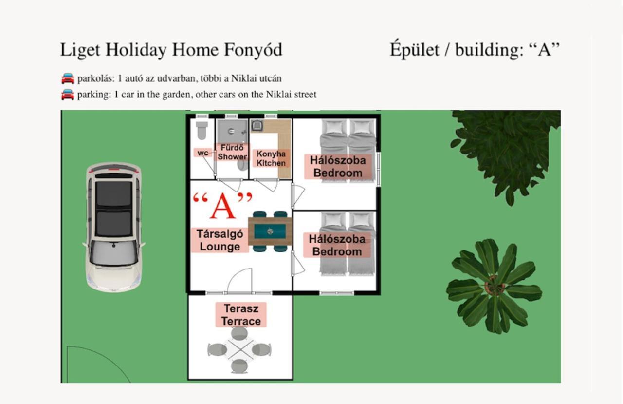Liget Holiday Home Fonyód Eksteriør bilde